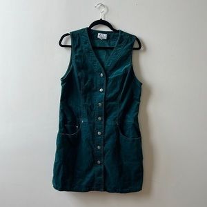 Arizona Brand Teal Corduroy Dress